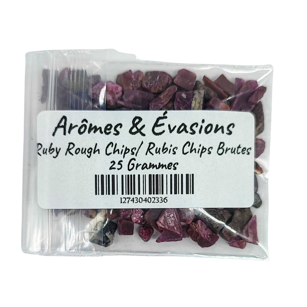 Stone -Rough Chips -Ruby 25 g