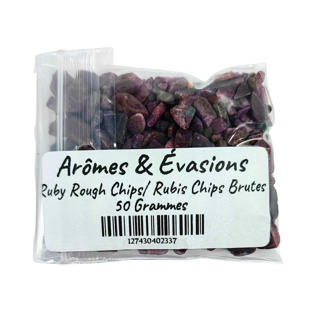 Stone -Rough Chips -Ruby 50 g