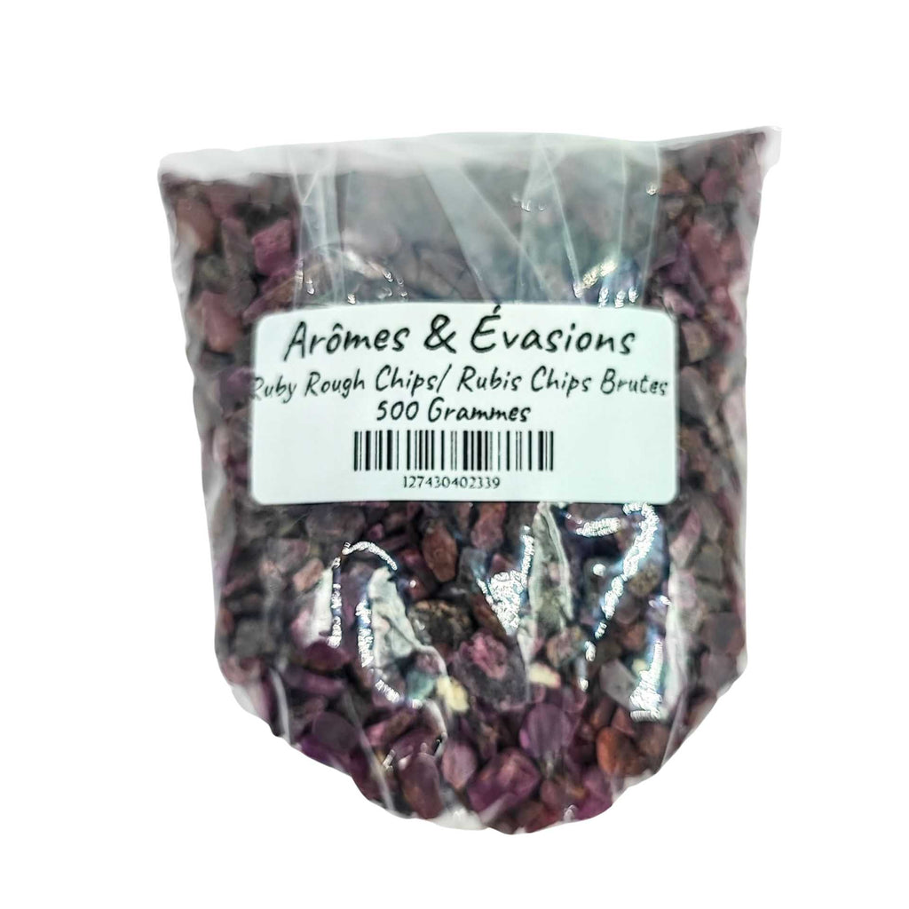 Stone -Rough Chips -Ruby 500 g