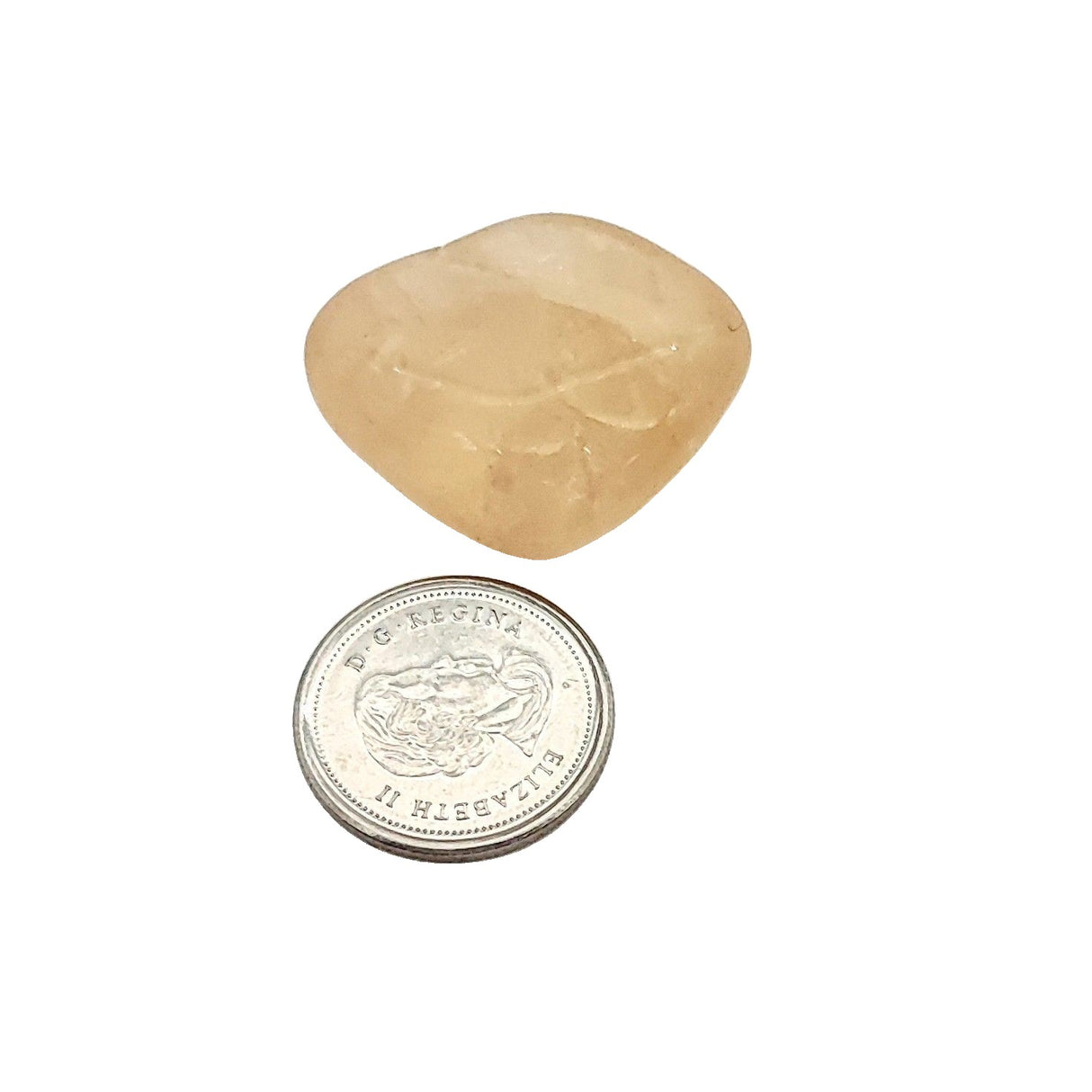 Stone -Topaz -Golden -Tumbled 1 Small Crystal