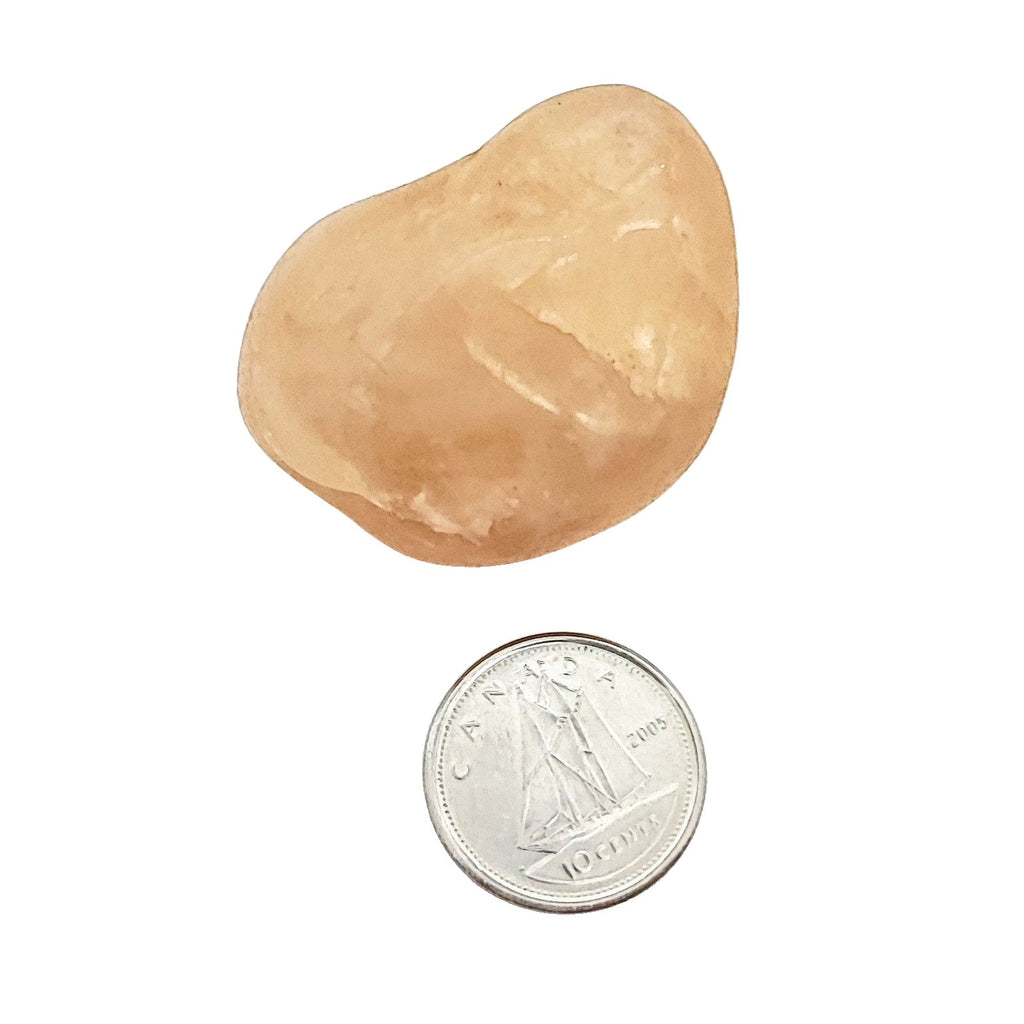 Stone -Topaz -Golden -Tumbled 1 Medium Crystal