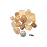 Stone -Topaz -Golden -Tumbled