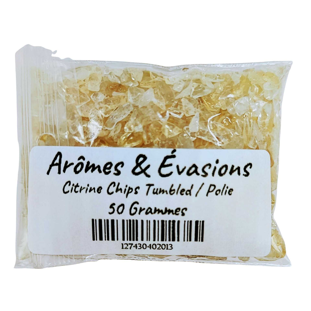 Stone -Tumbled Chips -Citrine 50 g