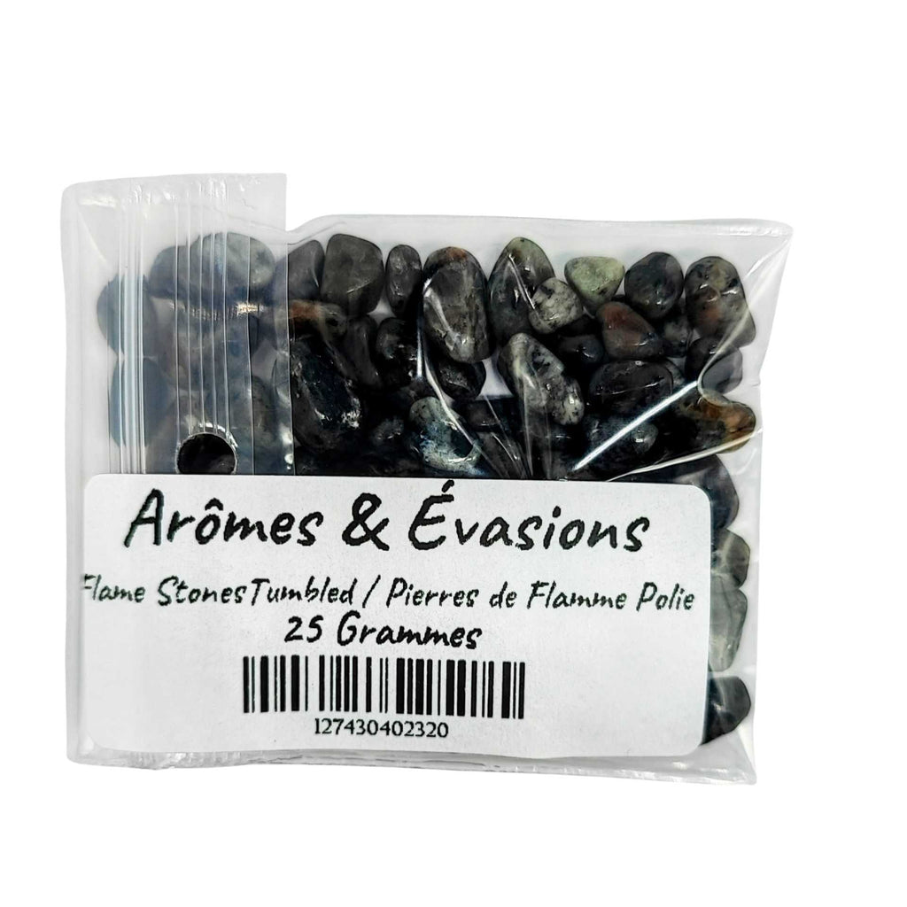 Stone -Tumbled Chips -Flame Stones 25 g