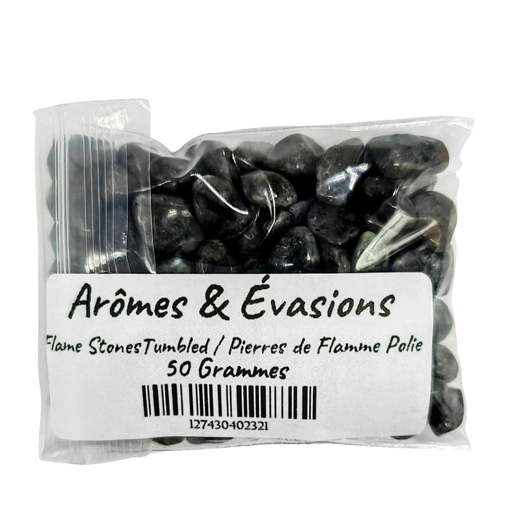 Stone -Tumbled Chips -Flame Stones 50 g