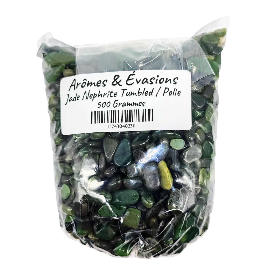 Stone -Tumbled Chips -Jade Nephrite 500 g