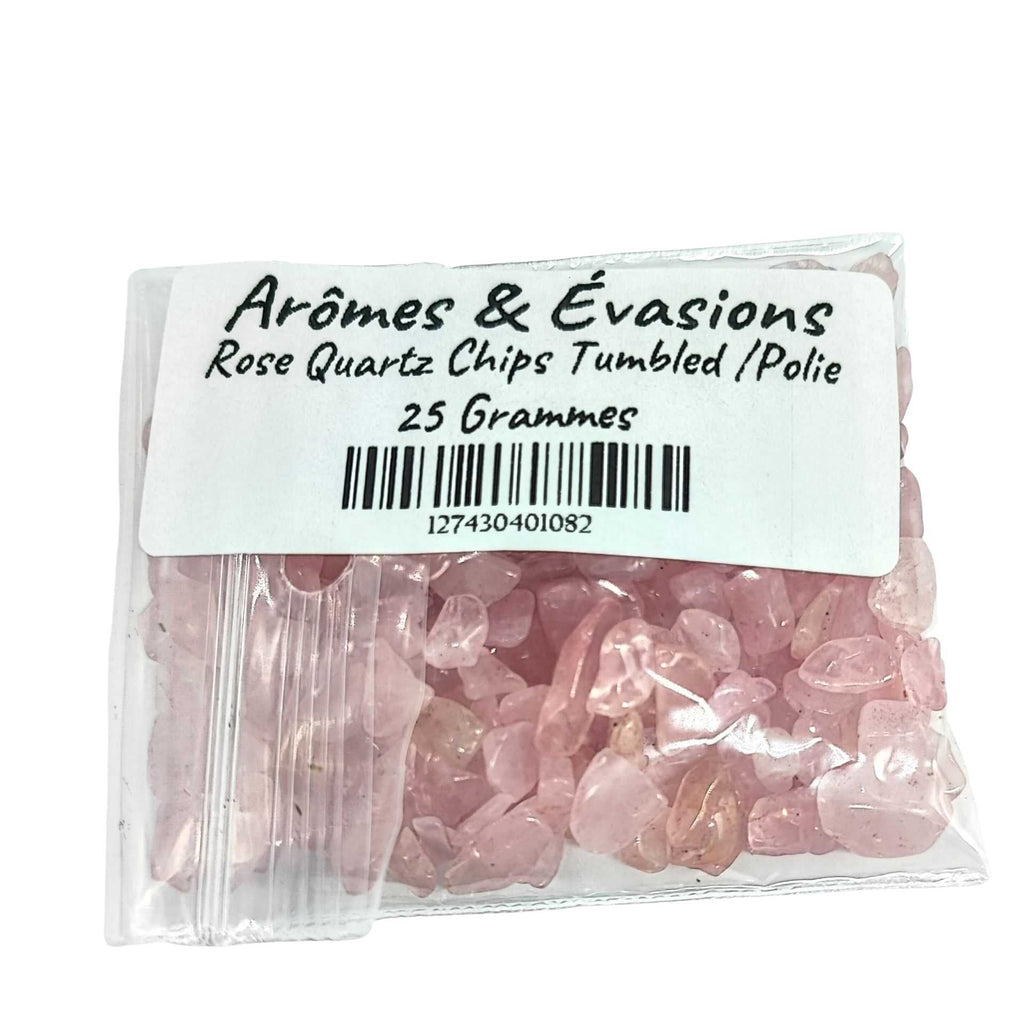 Stone -Tumbled Chips -Rose Quartz 25 g