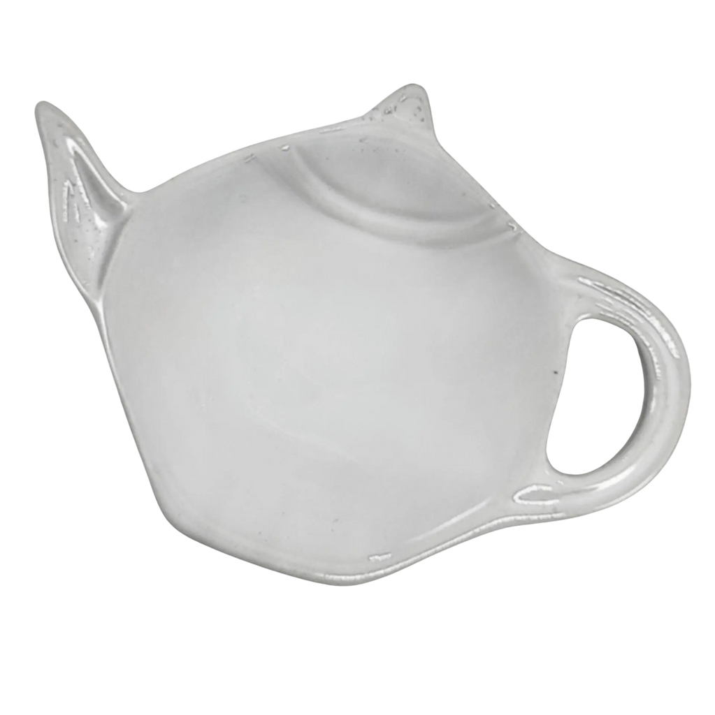 Teaware -Saucer -Tea Bag or Infuser White