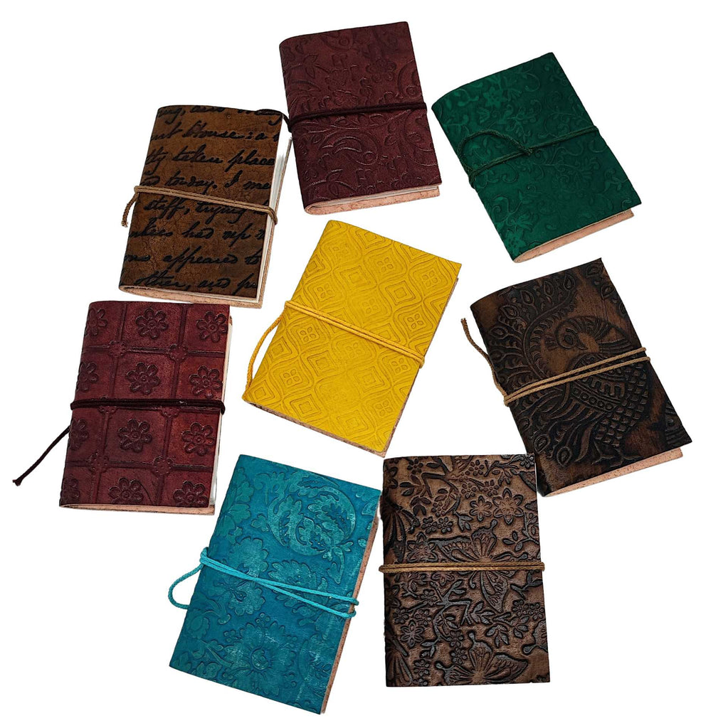 Wicca & Pagan -Mini -Leather Notebook -Assorted