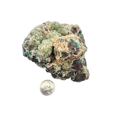 Zeolite - Specimen -Julgoldite -Green -Very Rare -559g
